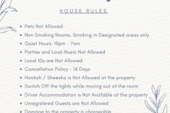Gadh Ganesh Homestay - House Rules